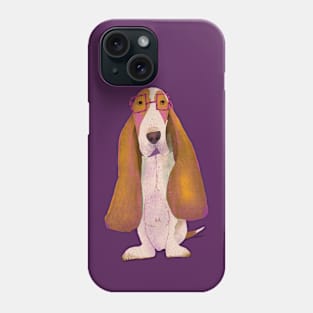 Bassett in their New Glasses Phone Case