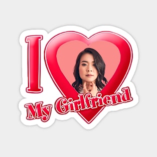 I love my girlfriend mitski Magnet