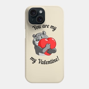 friendly sabertooth tiger with qoute Phone Case