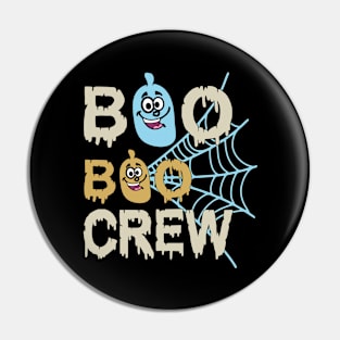 Boo Boo Crew Nurse Shirts Halloween Nurse Shirts for Women Pin