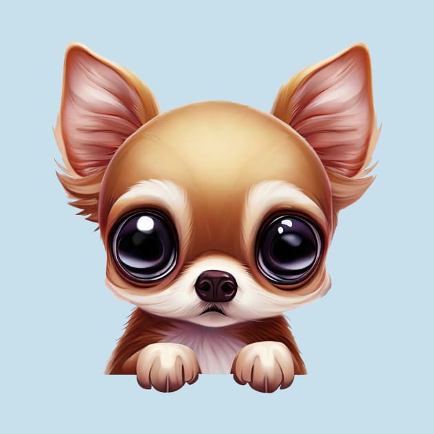 Charming Chihuahua by Art By Mojo