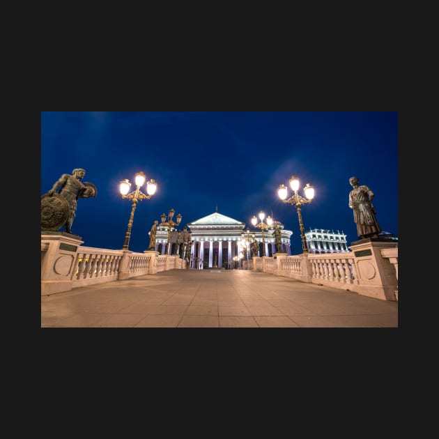 The archaeological Museum of Macedonia in Skopje by mitzobs