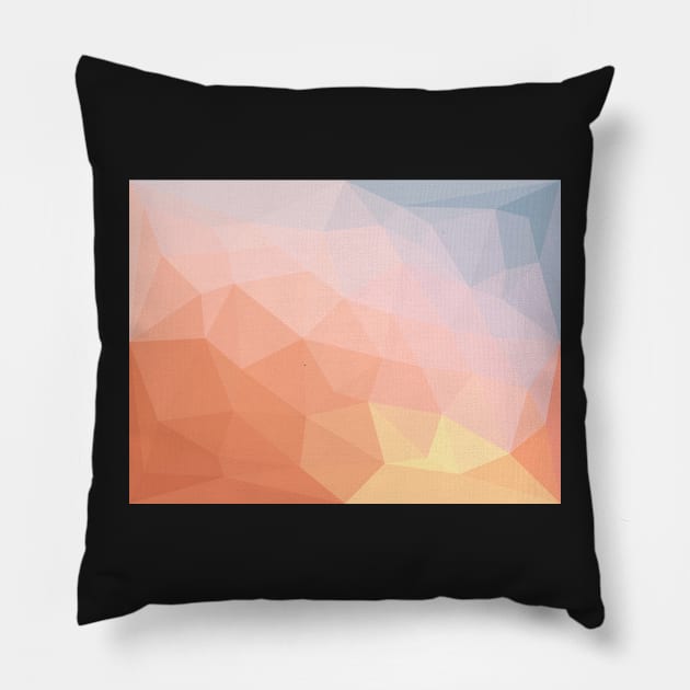 Summertime Triangles Pillow by greenoriginals