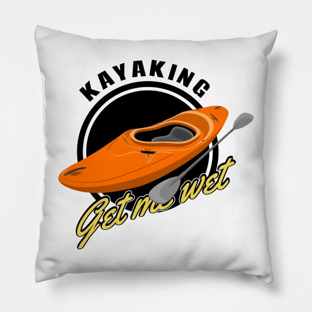 kayaking Pillow by dishcubung