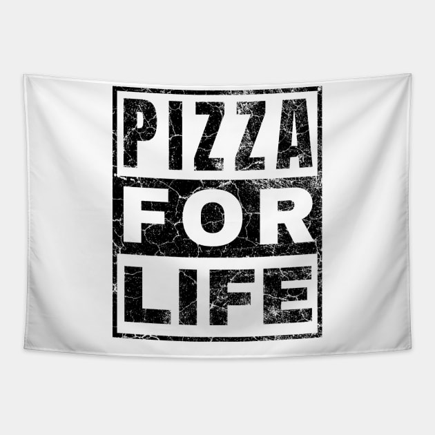 Pizza For Life Tapestry by IndiPrintables