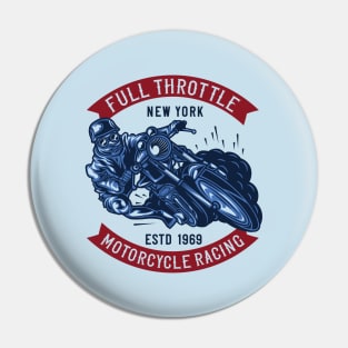 Full Throttle Racing Pin