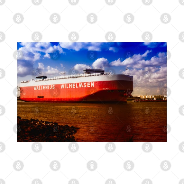 Wallenius Wilhelmsen RoRo Container Ship by Robert Alsop