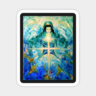 Queen Of Angels Magnet