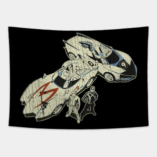 VINTAGE- Speed Racer Ready Tapestry