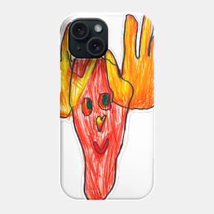 DEER "OUR WORLD THROUGH THE EYES OF A CHILD" Phone Case