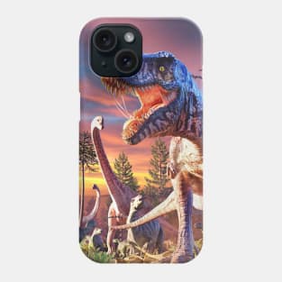 T-Rex Attack Phone Case