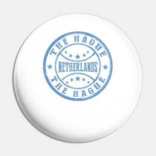 Stamp Of The Hague Pin