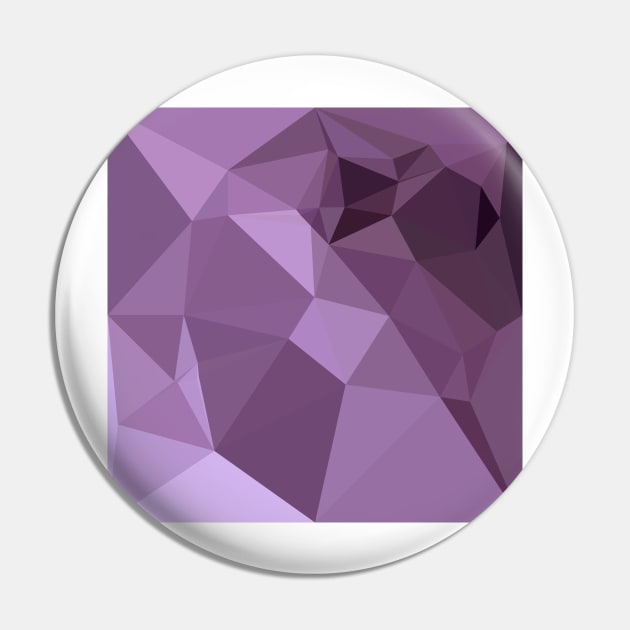African Violet Abstract Low Polygon Background Pin by retrovectors