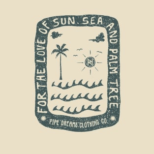 Sun, sea and palm tree T-Shirt