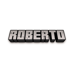 Roberto - Custom Minecraft Nametag T-Shirt