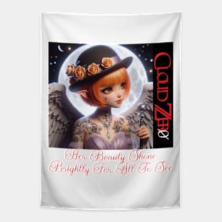 Cloud Zer0 Angel Girl Tapestry