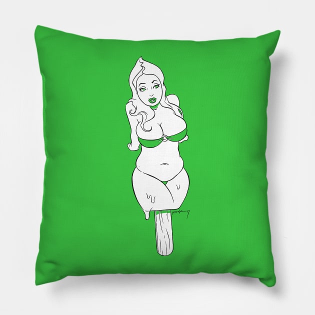 Curvy Pop Pillow by jefftallica