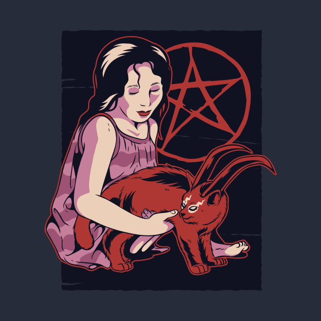 summoning demon cat by Kribis