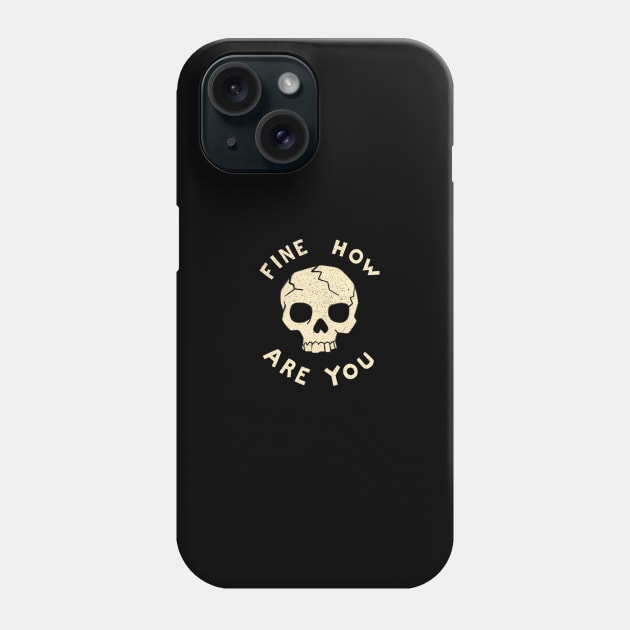 small skull Phone Case by DSTRBO