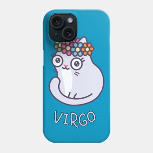 Funny Virgo Cat Horoscope Tshirt - Astrology and Zodiac Gift Ideas! Phone Case