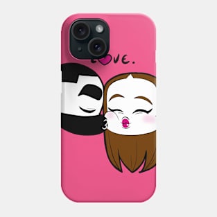 Just a kiss - Dimidou Phone Case