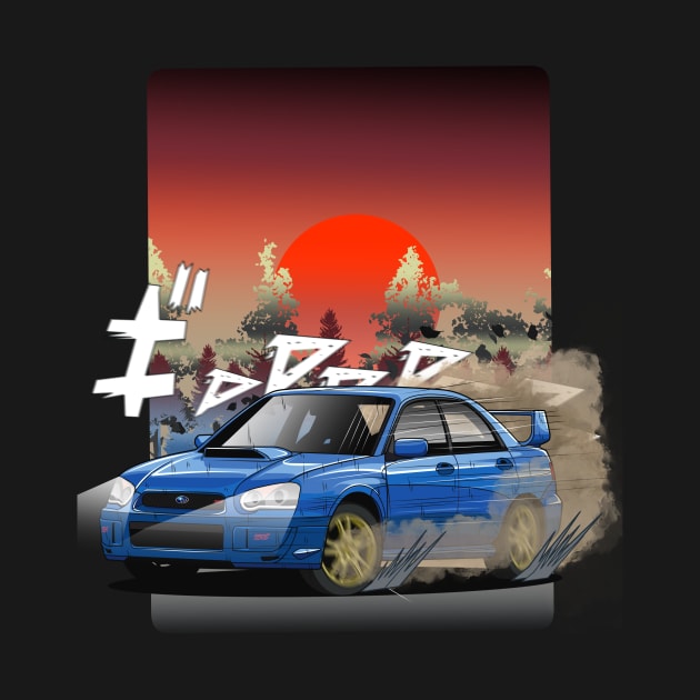 Subaru WRX Rally by Aiqkids Design