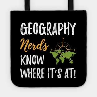 Geography Nerds & Geeks Tote