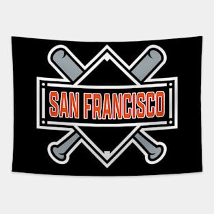 San Francisco Giants Baseball Tapestry