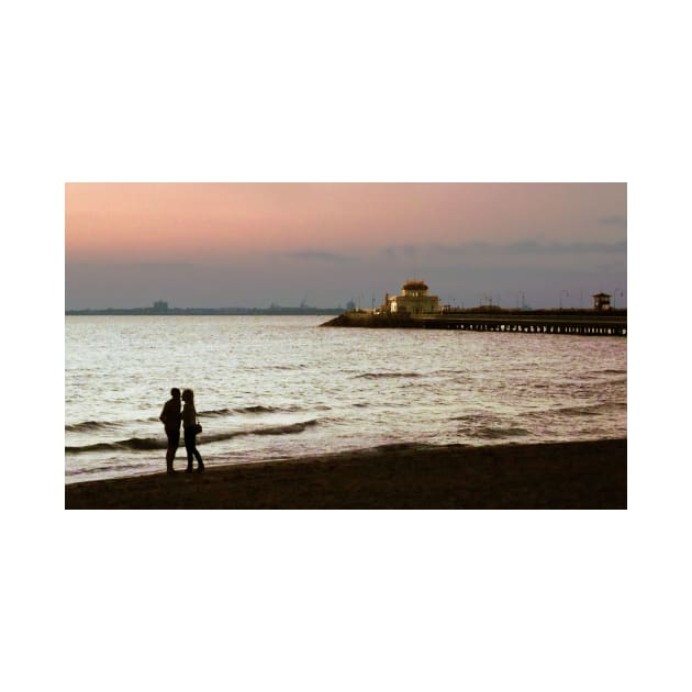 St Kilda Beach Sunset by rozmcq