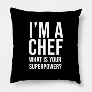 Chefs Uniform Awesome Culinary Chefs Cooks Gifts Cooking Pillow