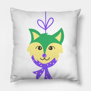 BLUE GREEN JOKER DESIGN Pillow