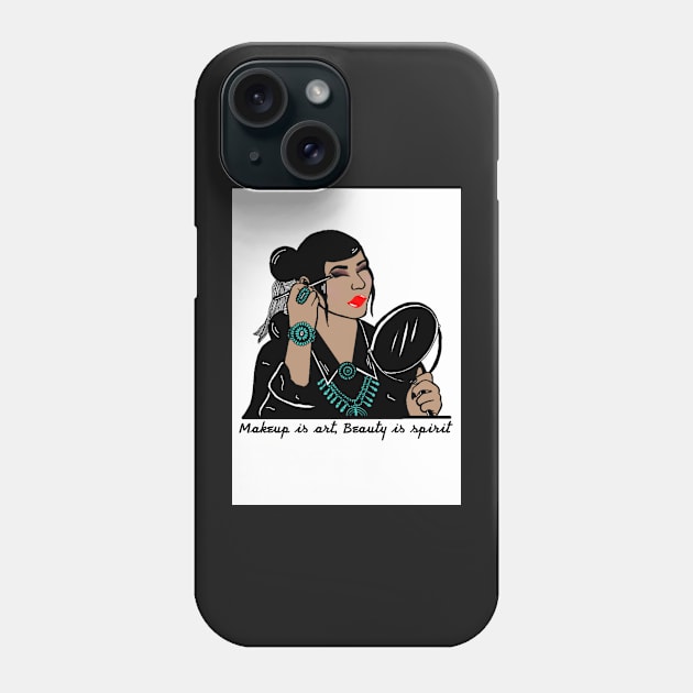 Diné MUA Phone Case by Skidskunx