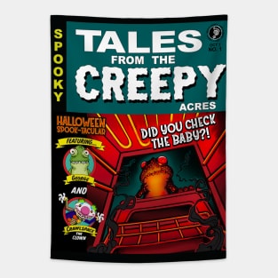 Tales from the Creepy Acres Halloween Spooktacular 1 Tapestry