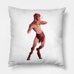 Faun Flute Pillow