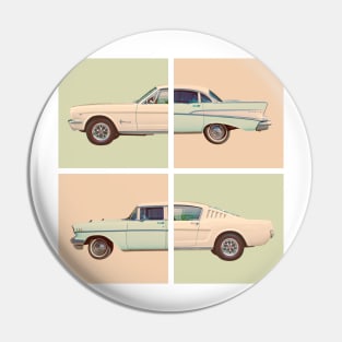 Nostalgic Cars Pin