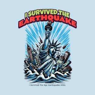 I survived the NYC Earthquake - April 5th, 2024 T-Shirt