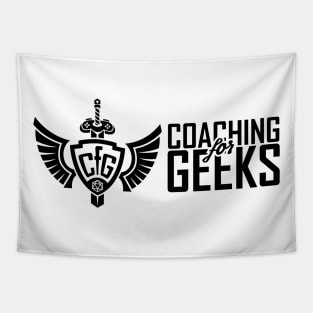 Coaching for Geeks Horizontal - Black Tapestry