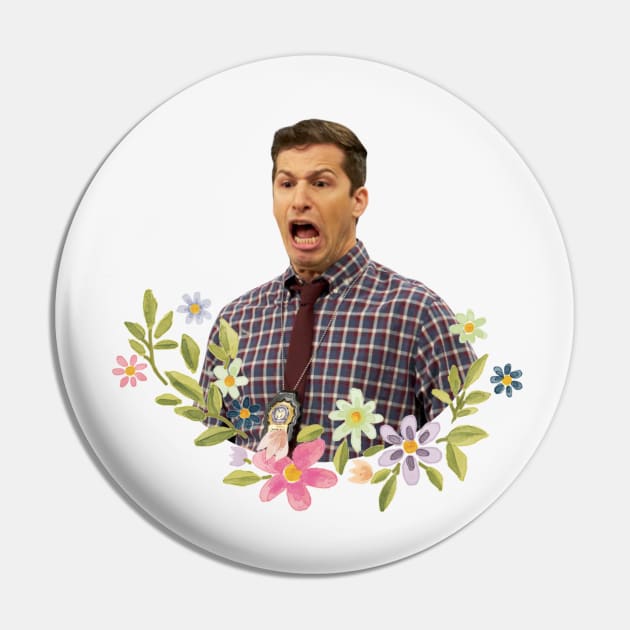 Jake Peralta Horrified Pin by AJDP23