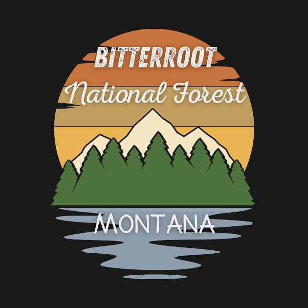 Bitterroot National Forest Montana by Compton Designs