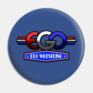 EGO Pro Wrestling - 3rd Logo RWB Pin