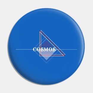 Cosmos Simple / BLUE Pin