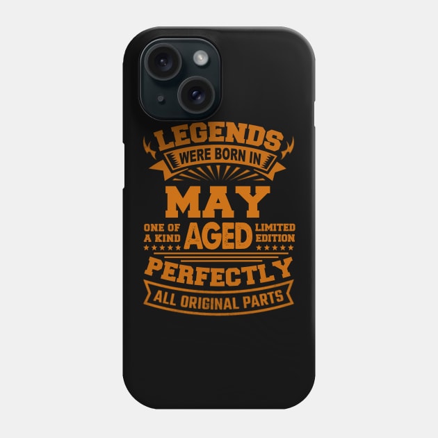 Legends Were Born in May Phone Case by BambooBox