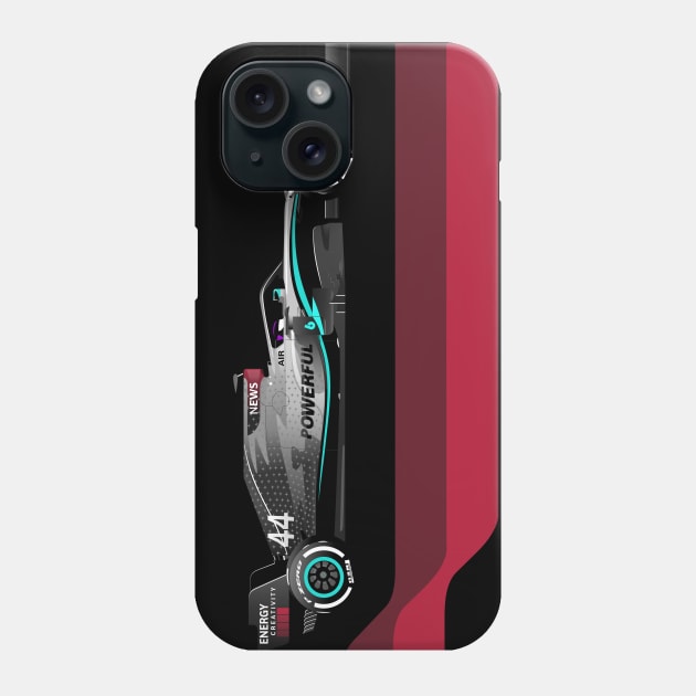 Race Car 44 Phone Case by marieltoigo