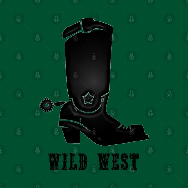 Western Era - Wild West Cowboy Boots 3 by The Black Panther