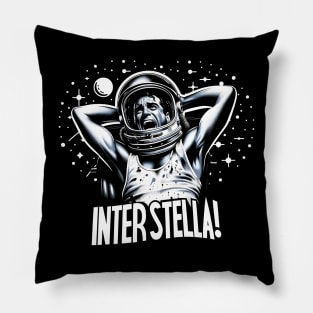 Funny movie parody - Interstella! - A Shirt Named Desire Pillow