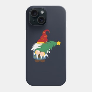 Tree Hugger Christmas Gnome Phone Case