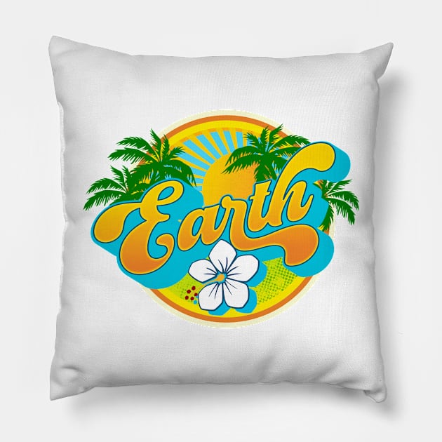 Earth Pillow by MadTropic