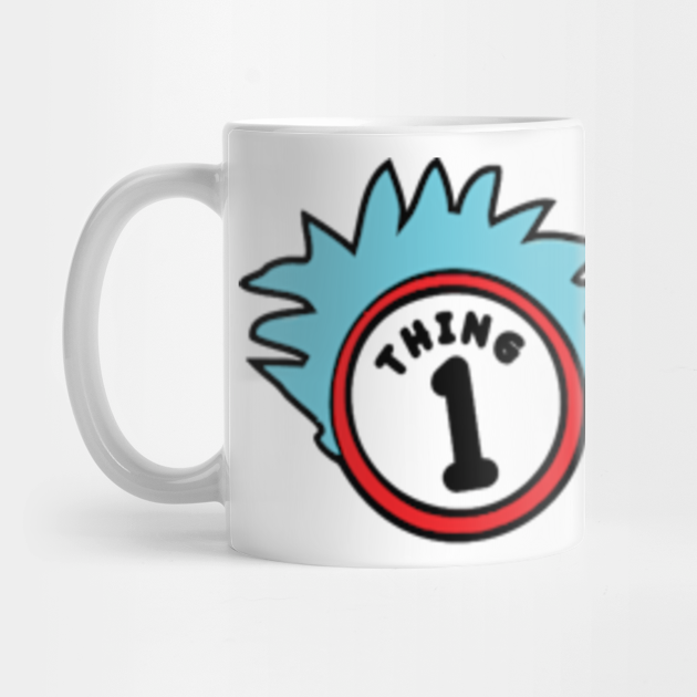Dr Seuss mug/ Thing 1 & 2 Dr Seuss mug/ Thing 1 & 2