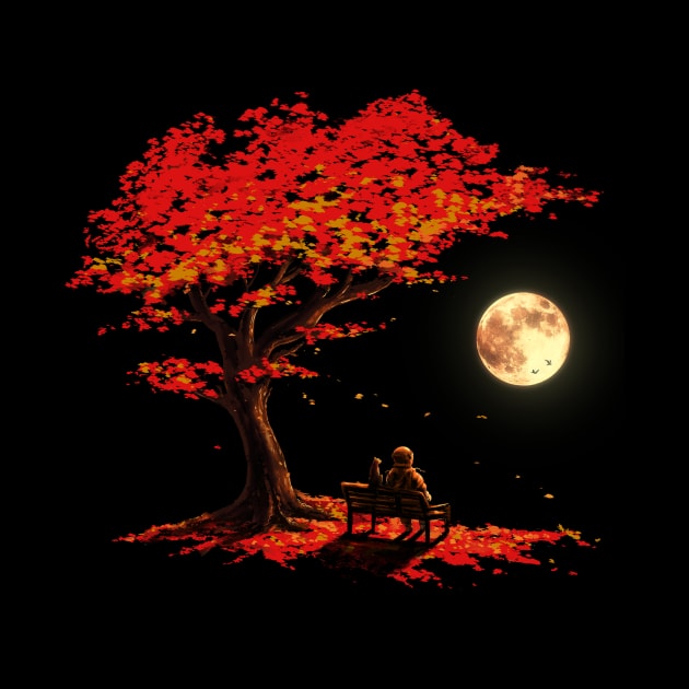 Autumn Moon by nicebleed