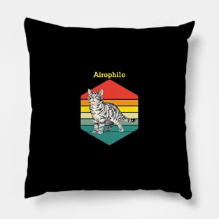 Cat t shirt - Airophile Pillow